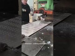 آلومینیوم سیاه رنگ ضد لغزش شبكه مقاومت آب و هوا عالی