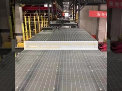 گریتینگ ضد لغزش گالوانیزه: یک راه‌حل مدرن برای کاربردهای متنوع و سنگین