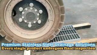 محلول دوش پریمیوم رنده های زهکشی فولاد ضد زنگ SS316