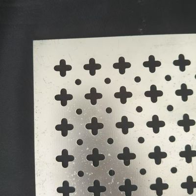 Stainless Steel Perforated Metal Plate with Hexagonal Hole Pattern