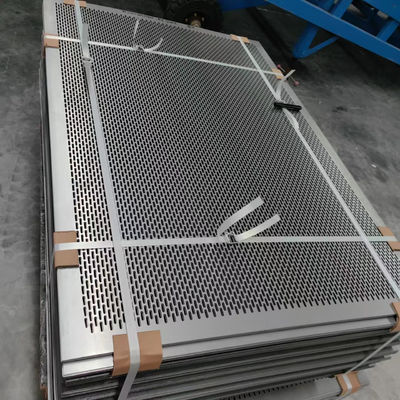 Aluminium Alloy Perforated Ceiling Cover Cost-Effective Industrial Walkway Grating With Anodized Finish Mesh Metal
