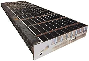 Heavy Duty Catwalk Steel Grating Stair Treads Grating Design GW-125,19-W-4 spacing