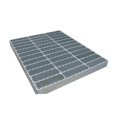 Platform 25X5X3 Industrial Steel Grating For Building Material