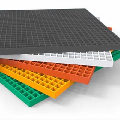 GRP Garage Floor Walkway Fiberglass Bar Grating