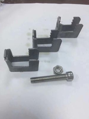 ISO Hot Dip Galvanized Q235 Steel Saddle Clips For Grating