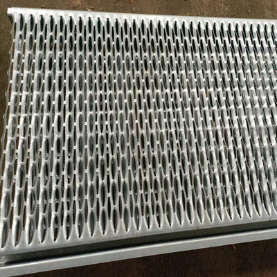 سکوی پیاده‌روی فضای باز سنگین توری فولادی 19w4 گالوانیزه داغ