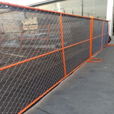 سیم 3mm سیم الماس سد سیکلون سیم 50x50mm 60x60mm ابعاد میش زنجیره ای پیوند شبکه ای حصار