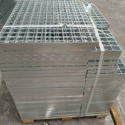 2mm بار مسطح کار سنگین گالوانیزه میدید دندان فولادی Grating با 40mm فاصله بار استرینگ