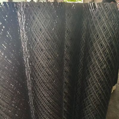 سخت کار گالوانیزه آلومینیوم صفحه مسطح گسترده سیم فلزی میش با 1.5mm و پیچ های امنیتی