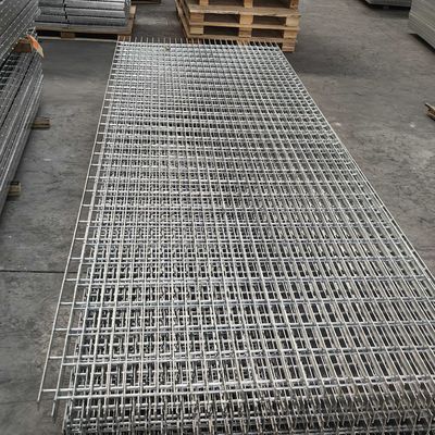 30mm Pitch 30mm Space Bar Grating Mesh / Flat Steel Grating Flat Bar Flooring (شبکه های چسب های فولادی مسطح)