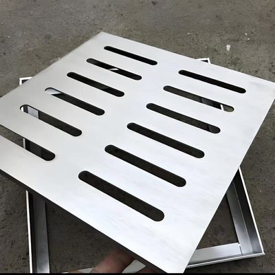 سطح مدرن روشن 40mm ارتفاع آلومینیوم Bar Grating 900mm