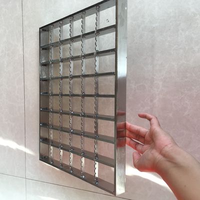 Q235 Mesh Platform HDG Walkway Steel Grating Panel